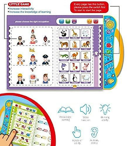 Intelligence Learning E-Book with Sound for kids